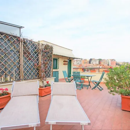 In The Clouds Over Trastevere, Penthouse Studio