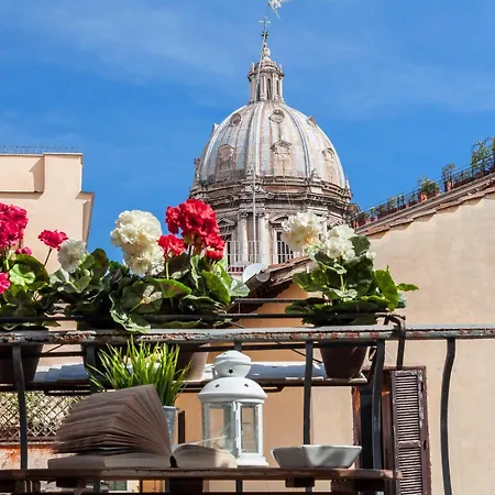 Apartament Boutique Domus Navona Librari Balcony