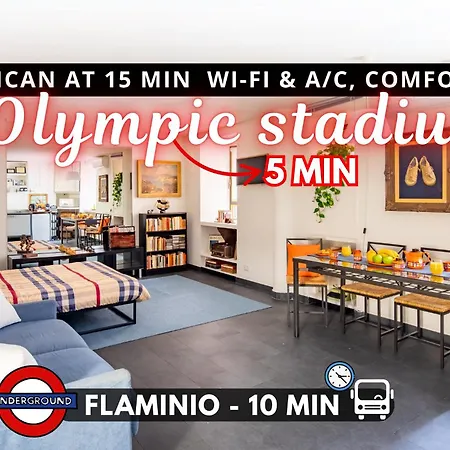 Casa Calligarich Stadio Olimpico Foro Italico