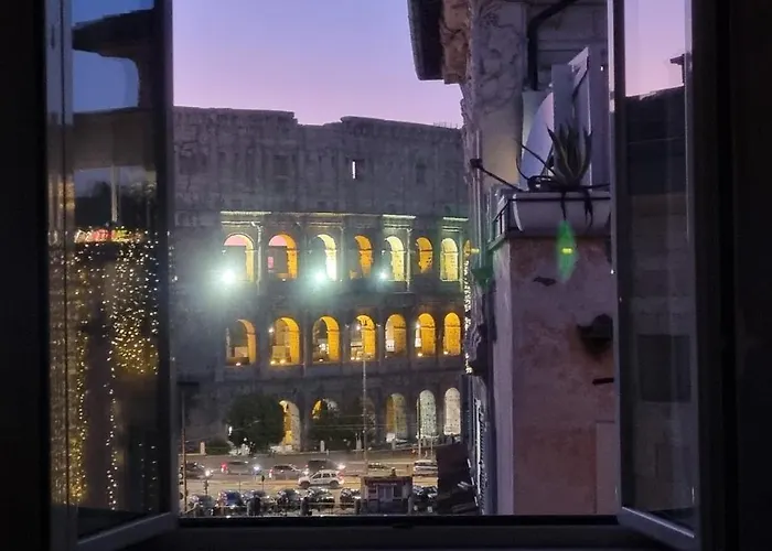 Rental In Rome Colosseo View Luxury