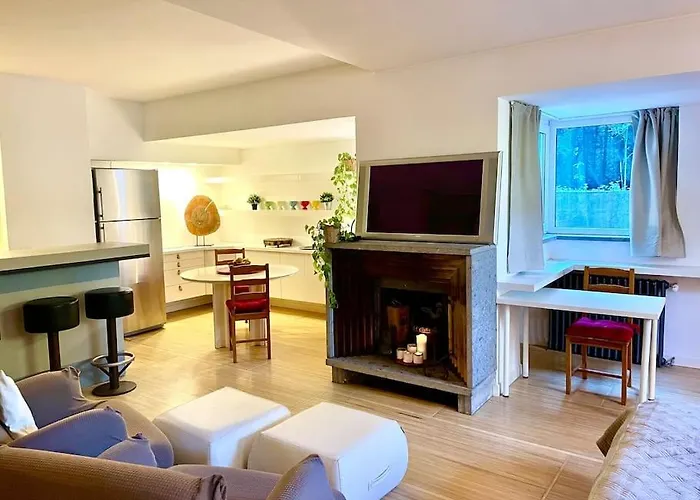 Farnesina Ponte Milvio Foro Italico Luxury Loft With Private Box Parking