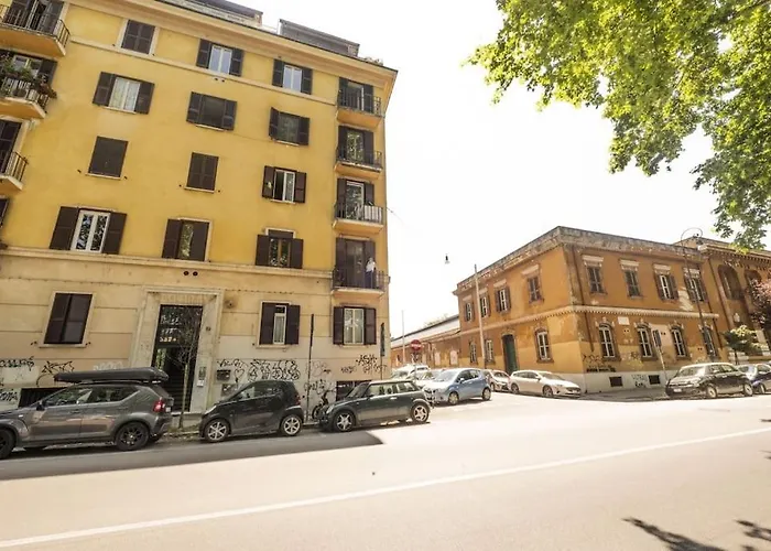 Testaccio Luminous And Large Apartment