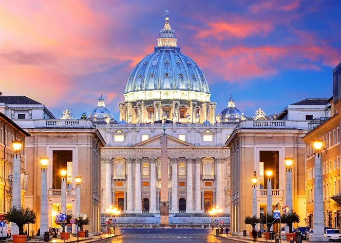 Aroma Vaticano - Attico A San Pietro 60Mq Per 5 Ospiti - Wi-Fi 1Gb - Aria Condizionata