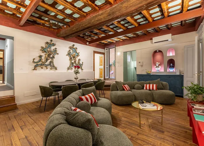 Romac Baullari IV Large Apartment In Campo De' Fiori