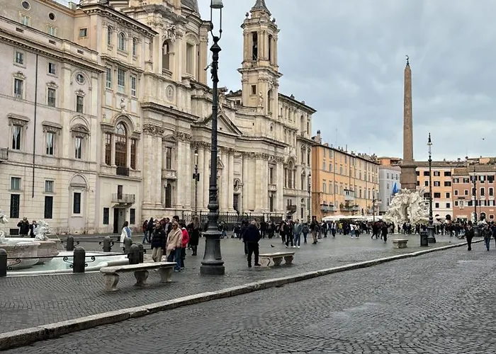Cadensplace - Overlooking Piazza Navona By Dbalconycollection