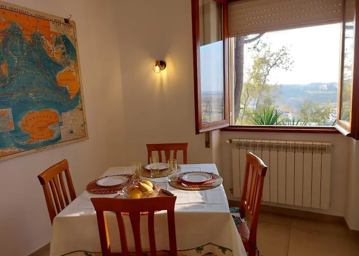 Casa Panoramica Con Cortile A 15' Da Roma