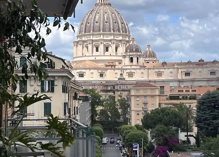 Roma San Pietro - Elegante Appartamento Con Vista
