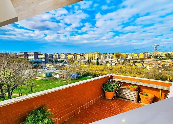 Panoramic Sunset Terrace Attic