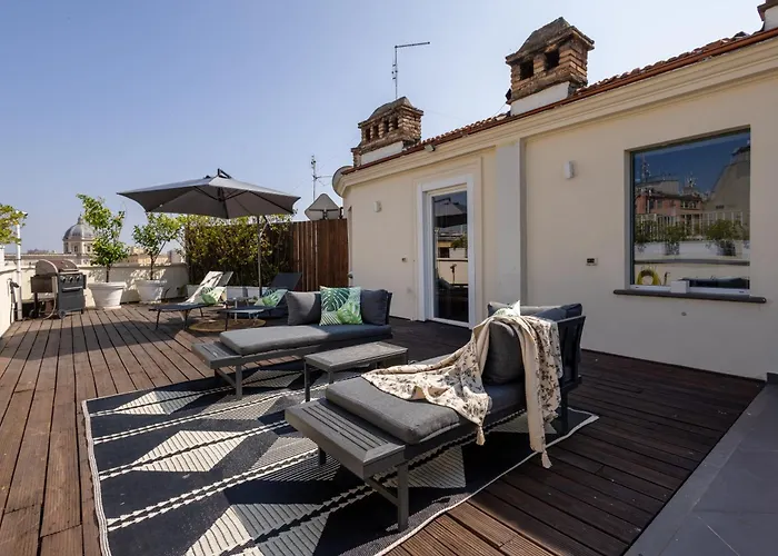 Maria Luxury Apartment With City View Terrace