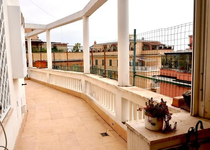 Entire Flat At Last Floor In Piazza Bologna