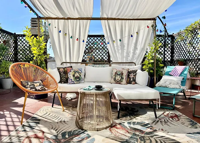 Lovely Mid-Century Apartment With Stunning Terrace