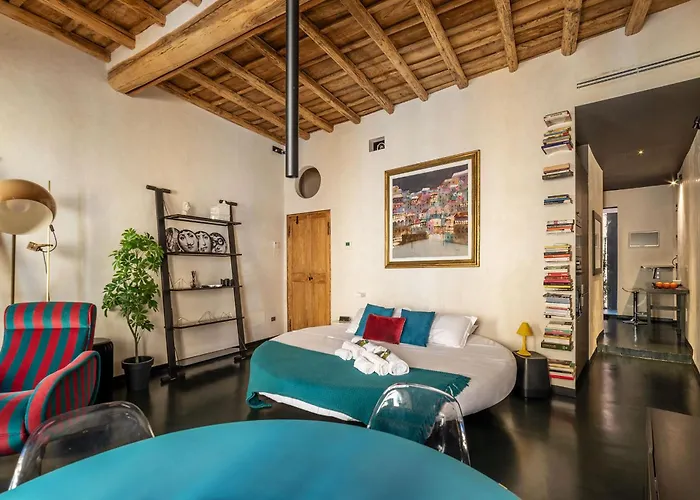 Guesthost - Vintage-Modern Apartment Trastevere
