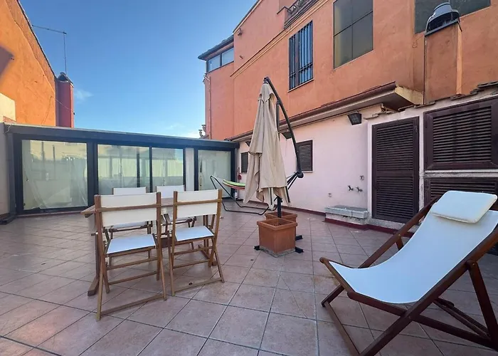A Terrace Above Ancient Rome