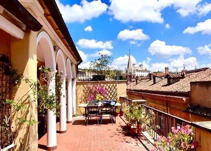 Private Terrace Penthouse With Elevator Piazza Spagna