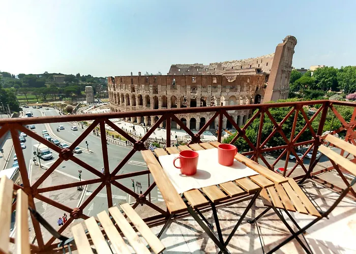 Roma Colosseo, Vista Da Sogno