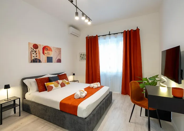 Tiburtina Flat - 600M To Metro B, Terrace, A-C