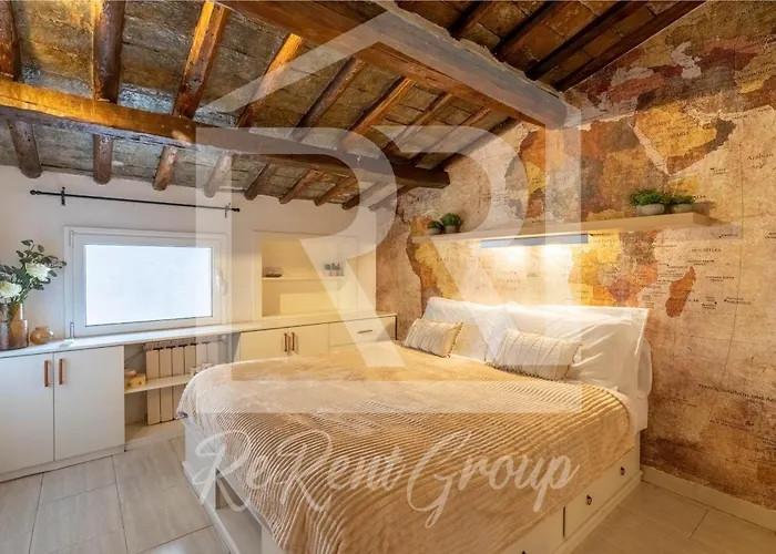 15 Min From Piazza Venezia Skyline Sanctuary In Trastevere