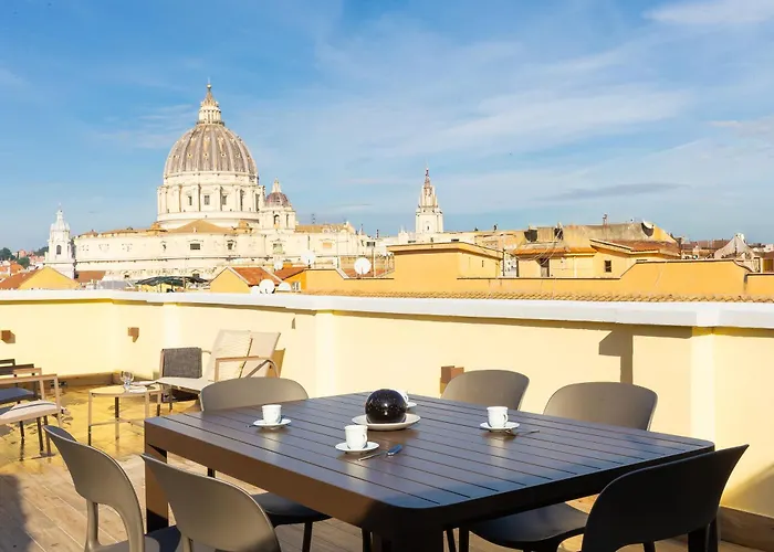 Saint Peter'S View Terrace By Rental In Rome