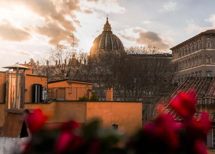 Comfortable Vatican, Pope View Window With St Peter View