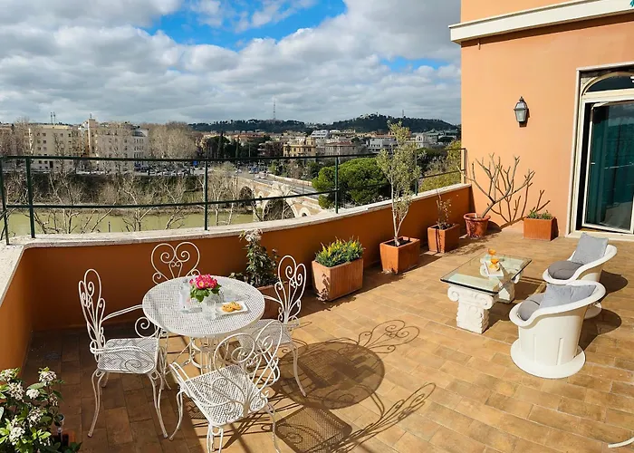 Terrazza Urania - Penthouse Terrace With 360 View Of Rome