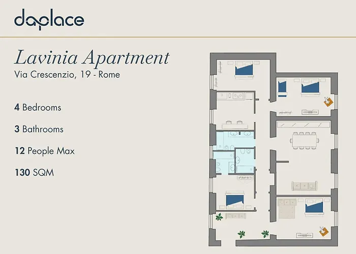Daplace - Lavinia Apartment
