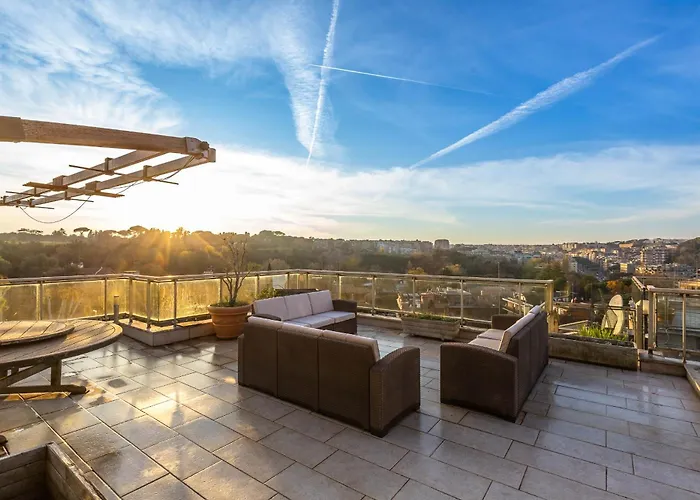 Spacious Penthouse With St Peter View