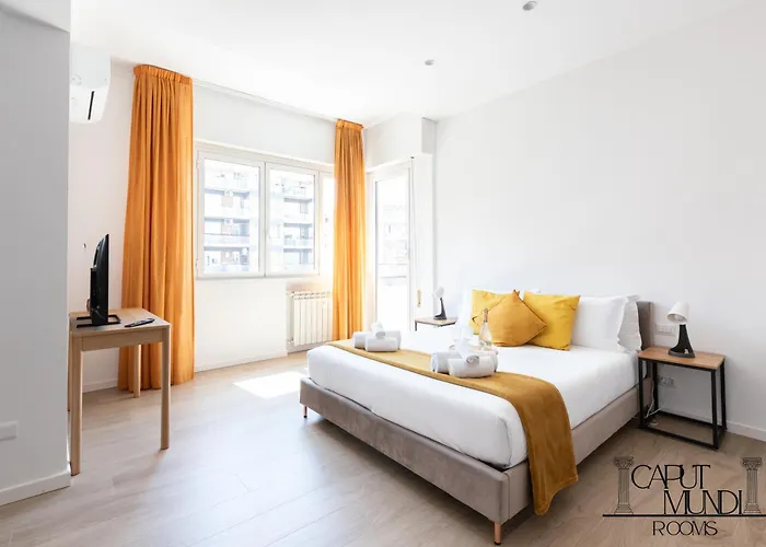 Caput Mundi Rooms - 100Mt To Metro A, Terrace, A-C, 15 Min To Center