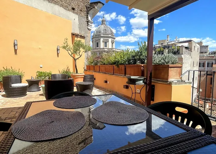 Habitat's Colosseum-Monti 4BR Penthouse with Terrace