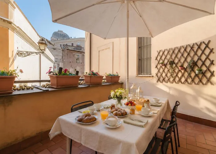 Cuore Di Roma Con Terrazza Privata A Piazza Venezia