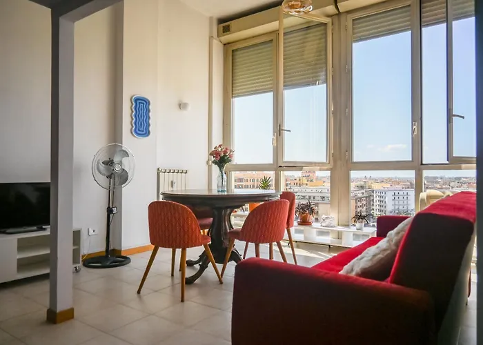 Panoramic Loft Near Colosseum And Termini Station - Parking Included