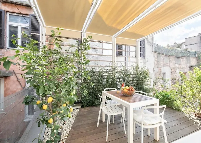 Elegant Terrace Apartment Piazza Navona