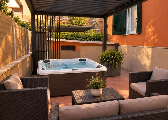 Giardino privato Appartamento a Roma