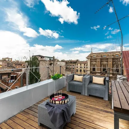 Two Bedrooms Apartment With Solarium With View On San Peter Church And Sant'Angelo Castle