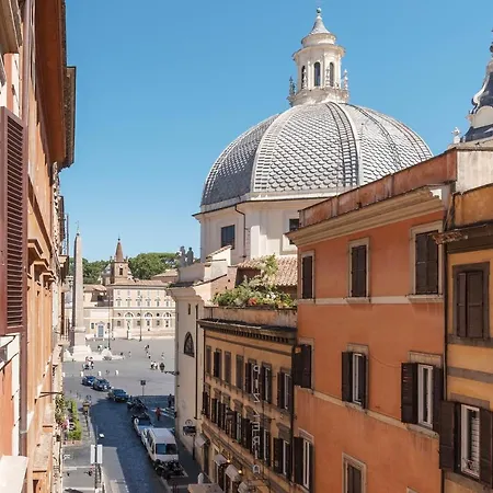 Piazza Del Popolo Apartment With View