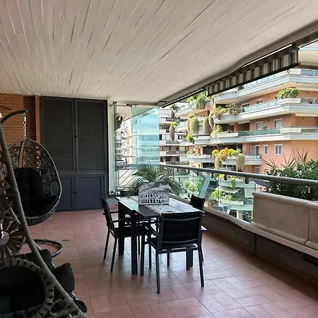 Roma Eur Appartamento Con Piscina Esterna