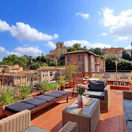 Trastevere Penthouse Amazing Terrace