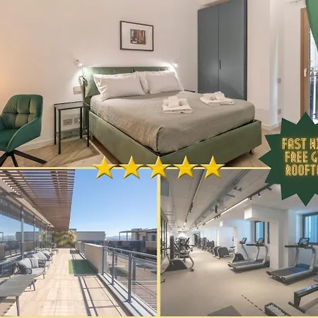 Aurealiving - Premium Apt With Air Conditioning, Fast Wifi And Free Gym
