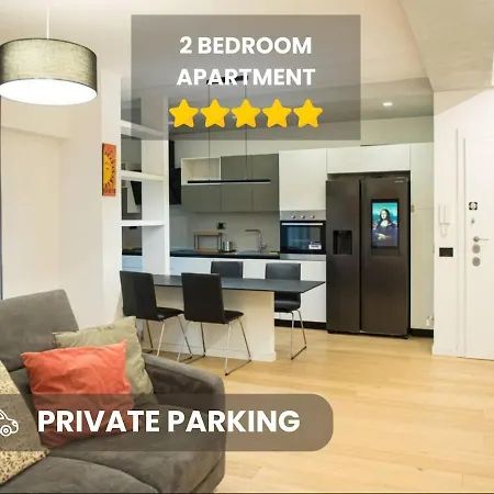 2 Double Rooms Private Parking Fast Wifi