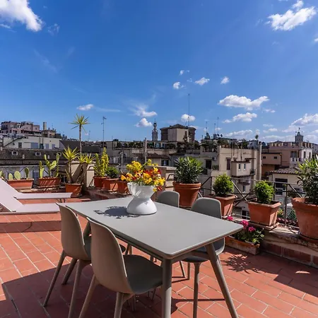 Attic With Terrace Spanish Steps Exclusive