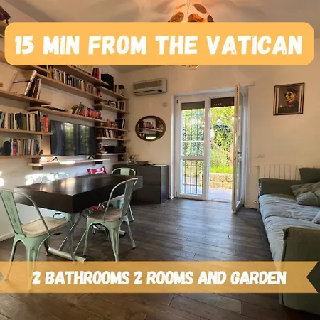 15 Min From The Vatican Wi-Fi And Garden