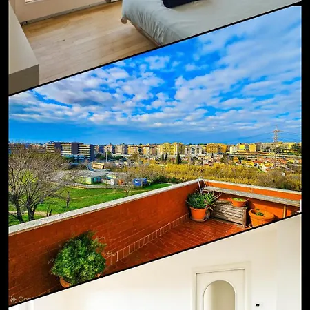 Rome Sunset Terrace Attic Apartment