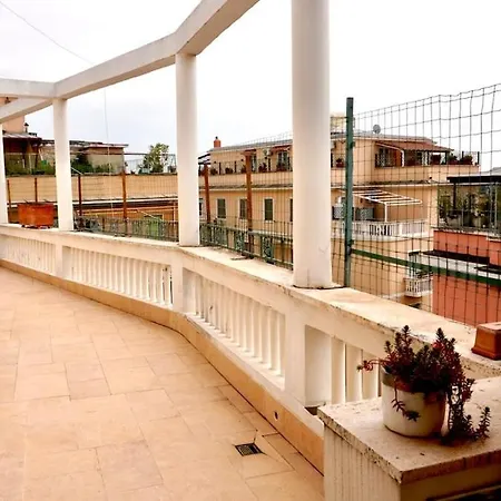 Entire Flat At Last Floor In Piazza Bologna