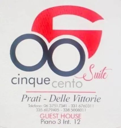 Cinque Cento Suite Prati Delle Vittorie