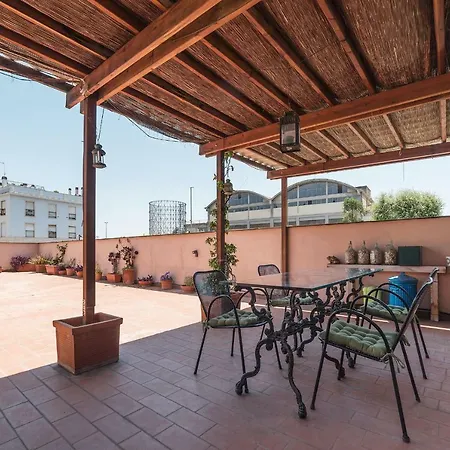 Ostiense Exclusive Terrace Flat Apartment