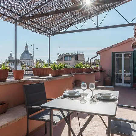 Апартаменты Piazza Navona Panoramic Penthouse